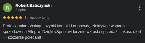 Opinia – Robert Babczyński